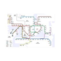 Estação De Trem Tokyo Yamanote Mapa Do Metrô De Seul Canvas Wall Art Poster Decoração De Casa