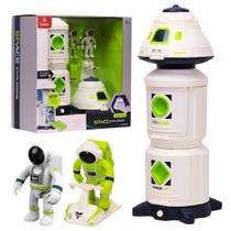 Estação Espacial Foguete Astronauta C/ Som e Luz CBS0736 - Castela