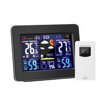 Estação Meteorológica Digital Sem Fio Com Sensor Externo E Termômetro Interno/Externo