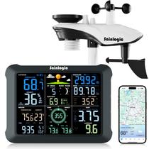 Estação Meteorológica Sainlogic 14 em 1 WiFi com Display de 8,5" Estação Meteorológica Sainlogic 14 em 1 WiFi com Display de 8,5"