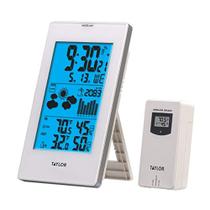Estação meteorológica Taylor Digital Deluxe Forecaster interna e externa Estação meteorológica Taylor Digital Deluxe Forecaster interna e externa