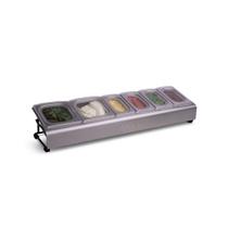 Estação ooni com 6 recipientes para ingredientes em inox uu-p0ce00 Estação ooni com 6 recipientes para ingredientes em inox uu-p0ce00