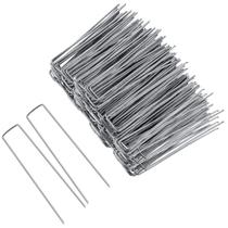 Estacas de Anclaje FEED GARDEN 20 cm Galvanizadas 11 Gauge Pacote com 100 Estacas de Anclaje FEED GARDEN 20 cm Galvanizadas 11 Gauge Pacote com 100