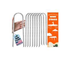 Estacas de Anclaje para Cama Elástica Eurmax USA Fuerte Paquete de 8