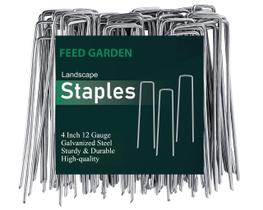 Estacas de Ancoragem FEED GARDEN 4 polegadas (10 cm) Pacote com 25 unidades Aço Galvanizado Estacas de Ancoragem FEED GARDEN 4 polegadas (10 cm) Pacote com 25 unidades Aço Galvanizado