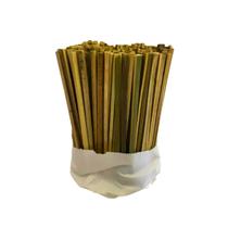 Estacas de Bambu para Fixar Grama: 200 Unidades de 25cm por 10mm