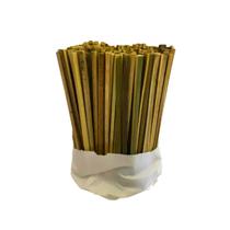 Estacas de Bambu para Fixar Grama: 25cm x 10mm - 100un