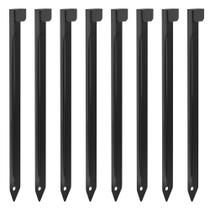 Estacas de borda de jardim ORVPMVP Metal de 10 polegadas (20 unidades) Estacas de borda de jardim ORVPMVP Metal de 10 polegadas (20 unidades)