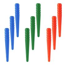 Estacas de cribbage Board NQEUEPN 9 peças de plástico para orifícios de 1/8 de polegada