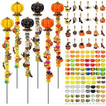 Estacas de jardim decorativas Hysagtek Halloween Fall, conjunto de 6