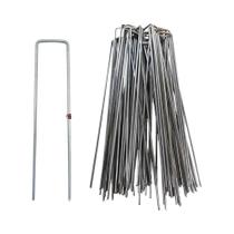 Estacas De Jardim Galvanizadas Em Forma De U Para Paisagismo, Estacas De Cerca, Pinos Para Grama
