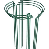 Estacas de suporte para plantas LEOBRO 6 peças 25 cm x 61 cm, metal Estacas de suporte para plantas LEOBRO 6 peças 25 cm x 61 cm, metal
