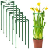 Estacas de suporte para plantas SIBRANT, 12 unidades, 17,5 x 25 cm, verde Estacas de suporte para plantas SIBRANT, 12 unidades, 17,5 x 25 cm, verde