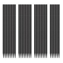 Estacas de Varilla MSWY de 40 cm - Paquete de 30 Anclajes Pesados para Suelo