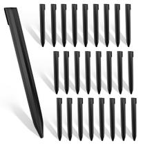 Estacas para Bordes de Jardín de Acero Negro de 30 cm, Paquete de 26 Piezas Estacas para Bordes de Jardín de Acero Negro de 30 cm, Paquete de 26 Piezas