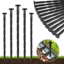 Estacas para Bordes de Jardín Garaook 100 Piezas 20 cm Plástico