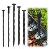 Estacas para delimitar jardines Garaook 120 unidades de plástico de 20 cm