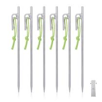 Estacas para Tienda de Aleación de Titanio Boundless Voyage Ti4014P (6 unidades) Estacas para Tienda de Aleación de Titanio Boundless Voyage Ti4014P (6 unidades)