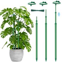 Estacas telescópicas para plantas ajustáveis 45-107 cm, 3 peças