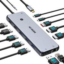Estación de Acoplamiento USB C MOKiN con Doble HDMI 4K y Carga PD Estación de Acoplamiento USB C MOKiN con Doble HDMI 4K y Carga PD