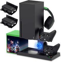 Estación de carga con soporte de enfriamiento YUANHOT para Xbox Series X