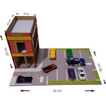 Estacionamento Conveniência Para Carrinhos Mdf Montado - LOPES MDF