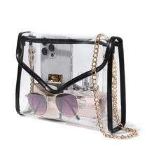 Estádio Clear Purse Bucosd aprovado para mulheres (preto) Estádio Clear Purse Bucosd aprovado para mulheres (preto)