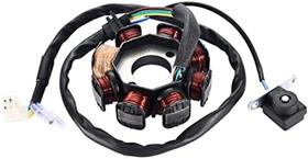Estador magnetro com 8 bobinas shineray 125