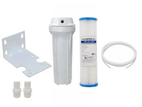 Estágio Extra Carcaça 10 Com Cartucho Plissado 50 Micras Estágio Extra Carcaça 10 Com Cartucho Plissado 50 Micras