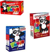 Estalos panda com 50 caixinhas com 15 pecas
