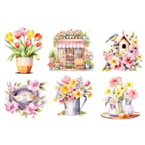 Estampa Fácil Fabricart - Hello Spring