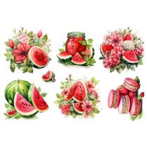 Estampa Fácil Fabricart - Melancias Estampa Fácil Fabricart - Melancias