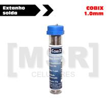 Estanho COBIX SOLDA 1.0mm Fino - Solda em fio Estanho COBIX SOLDA 1.0mm Fino - Solda em fio