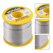 Estanho em fio 1,5 mm 50 x 50 com 500 g VONDER