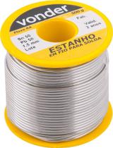 Estanho fio 1,5mm 50x50 500g carretel - Vonder Estanho fio 1,5mm 50x50 500g carretel - Vonder