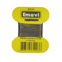 Estanho para solda 70cm emavi