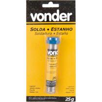 Estanhos Em Fio Para Solda 1mm 63x37% Tubo com 25g - 74.38.633.715 - VONDER