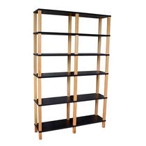 Estante 100x26x160 Preta Estante 100x26x160 Preta