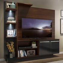 Estante 2 Leds Painel 55'' 2 Portas Dallas