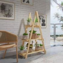 Estante 3 Pinus Escada Charme e Versatilidade Multiuso Estante 3 Pinus Escada Charme e Versatilidade Multiuso