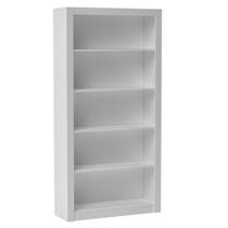 Estante 4 Prateleiras Livreiro BRV BL 01 Branco Estante 4 Prateleiras Livreiro BRV BL 01 Branco