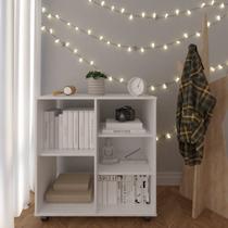 Estante 5 Nichos com Rodizio Moma Linha Minimal