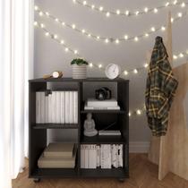 Estante 5 Nichos com Rodizio Moma Linha Minimal