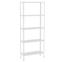 Estante 5 Prateleiras Aço Livros Quarto Cozinha EAF014