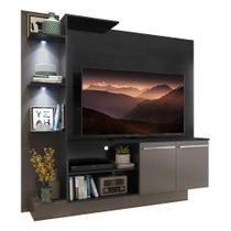 Estante 55" Com 2 Leds E 2 Portas Dallas MultimóveisV3398 Estante 55" Com 2 Leds E 2 Portas Dallas MultimóveisV3398