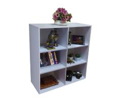 Estante 6 Nichos - Alta Qualidade (Sala, Quarto, Escritorio)