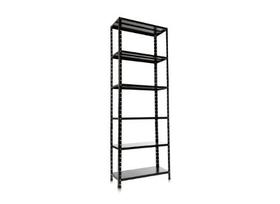 Estante 6 Prateleiras Aço Livros Ferram Quarto Cozinha - LOPES
