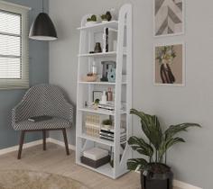 Estante 6 Prateleiras Eisley Branco