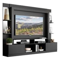 Estante 65" Prateleiras C/ Espelho Multimóveis V3393Preta