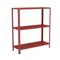 Estante Aço 3 Prateleiras Eaf007 Vermelho